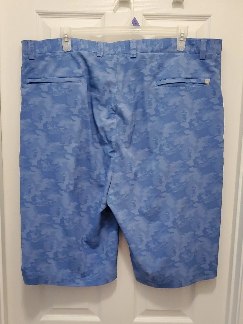 Peter Millar Blue Camo 🌻 Performance Golf Shorts 44L